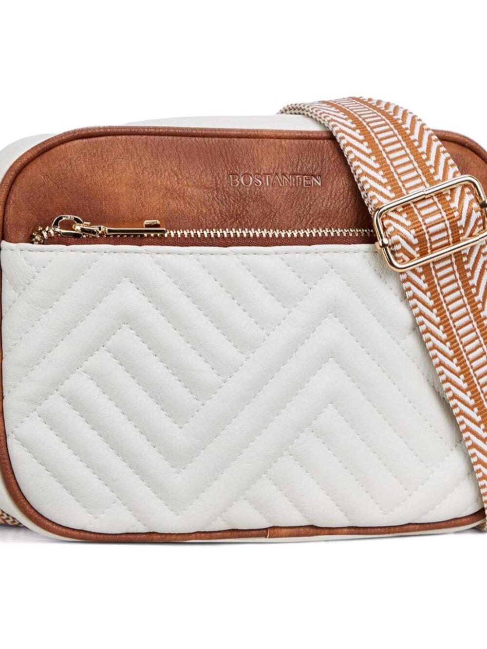 Quilted Crossbody Bags for Women Vegan Leather Purses Shoulder Handbags with Wid - Picture 1 of 6